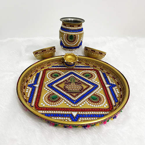 Wedding Ritual Thali for Indian ceremonies
